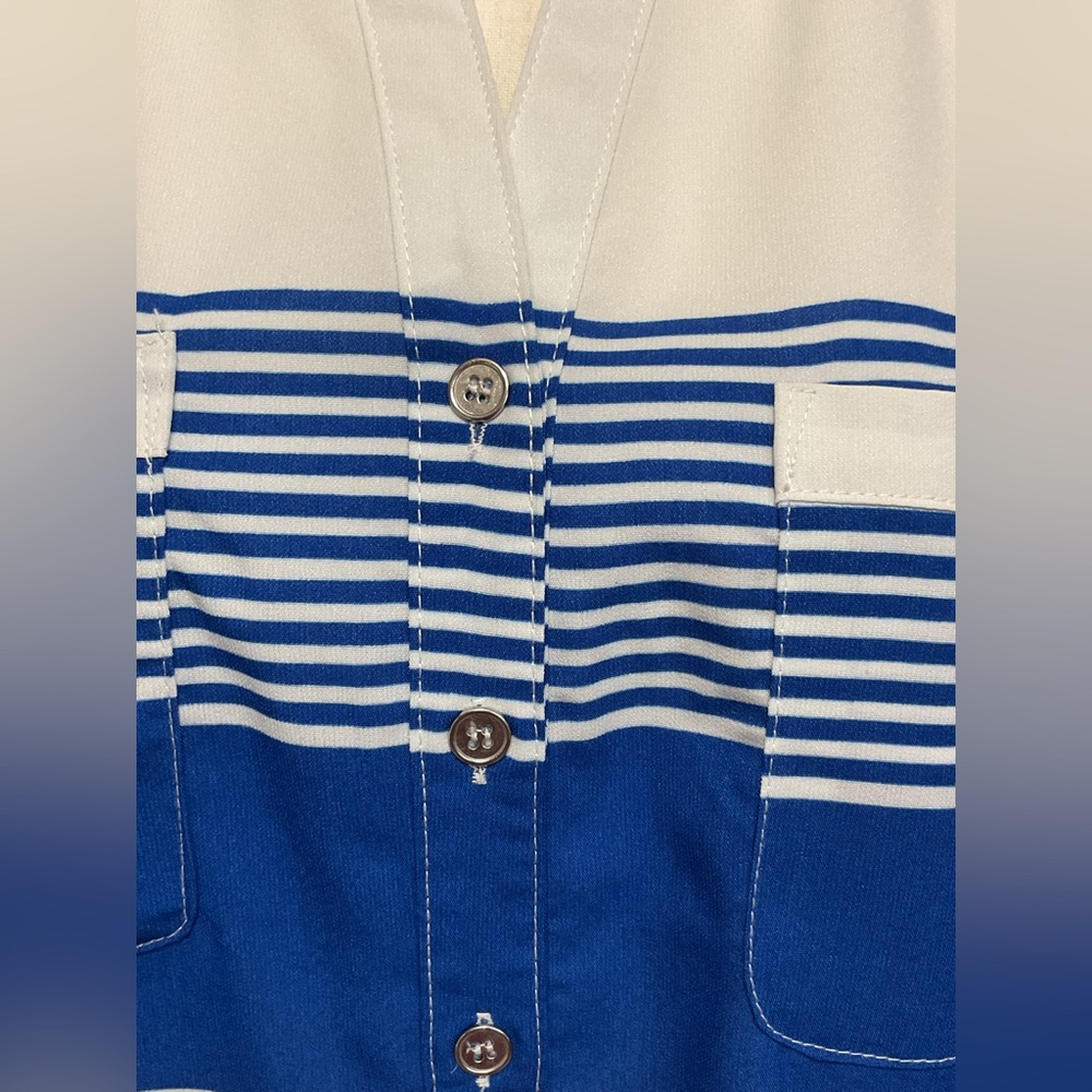 Notations Button Down Top - Sz Medium - image 3